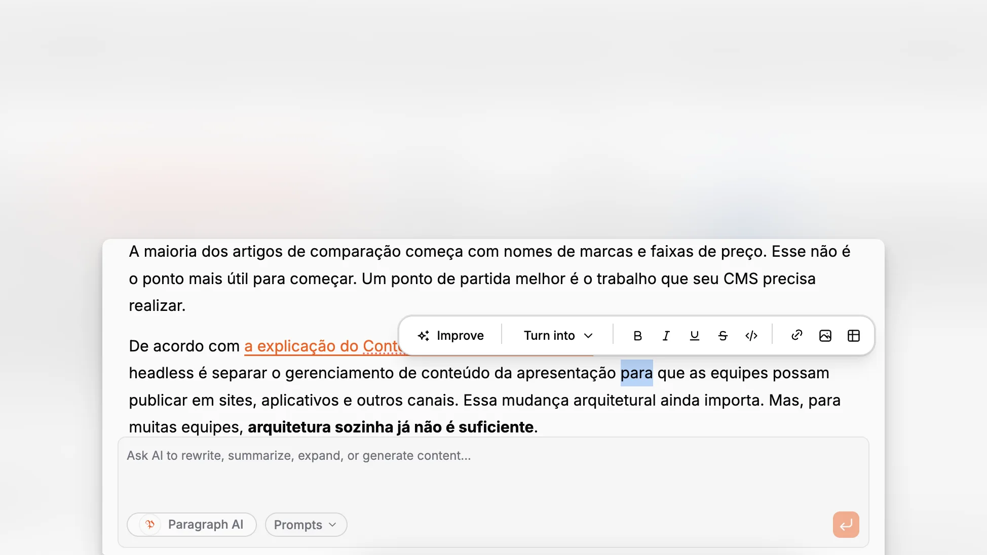 Choosing an AI-Native Headless CMS for Next.js