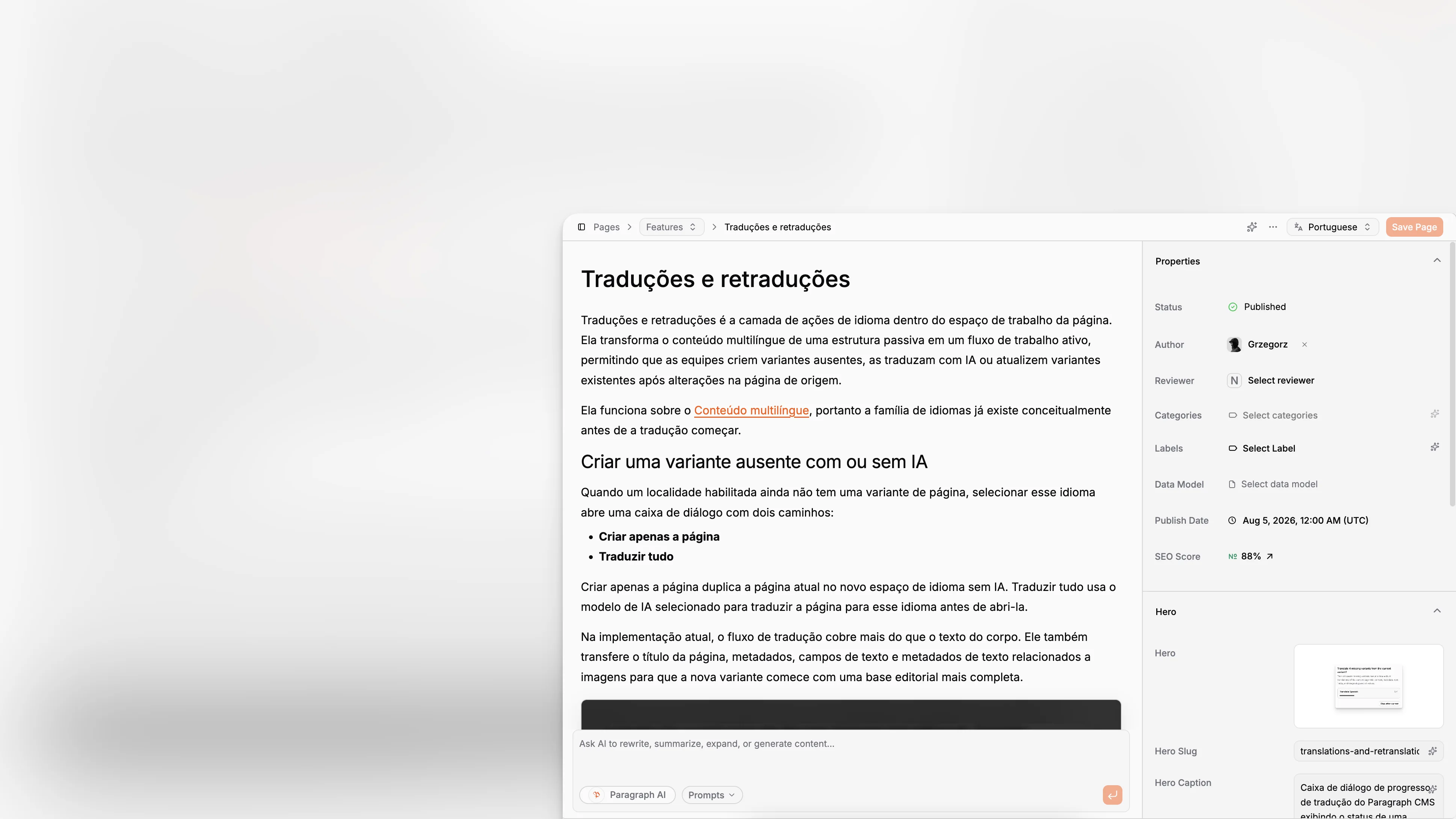 Headless CMS SEO in an AI-Native Workflow