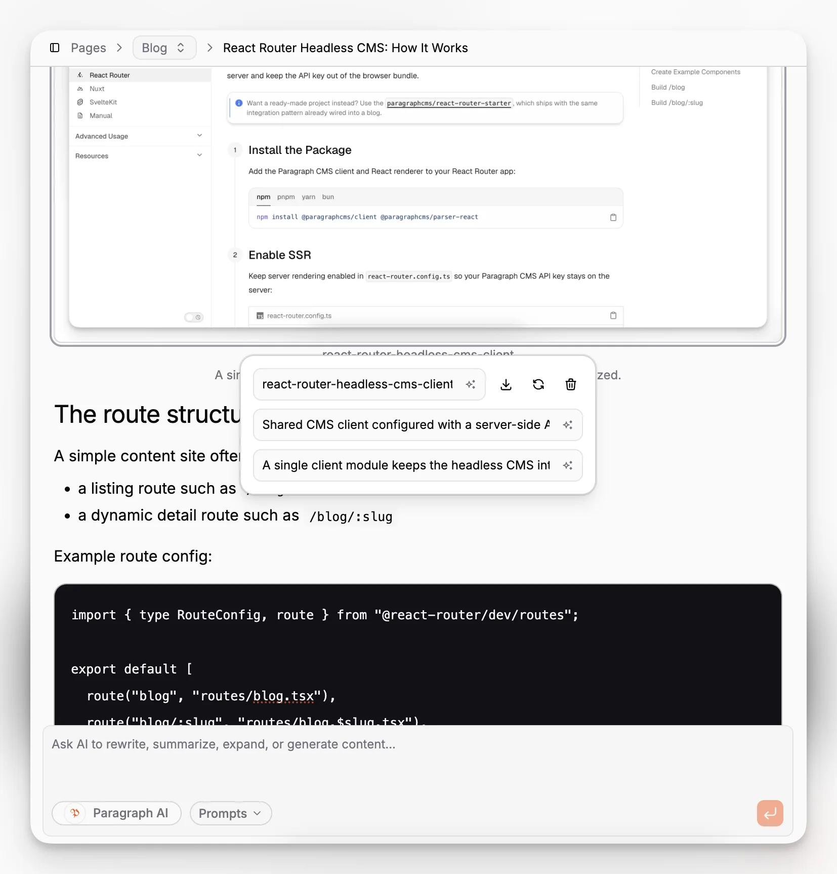 A content platform view showing image replacement history, retention behavior, and public delivery state