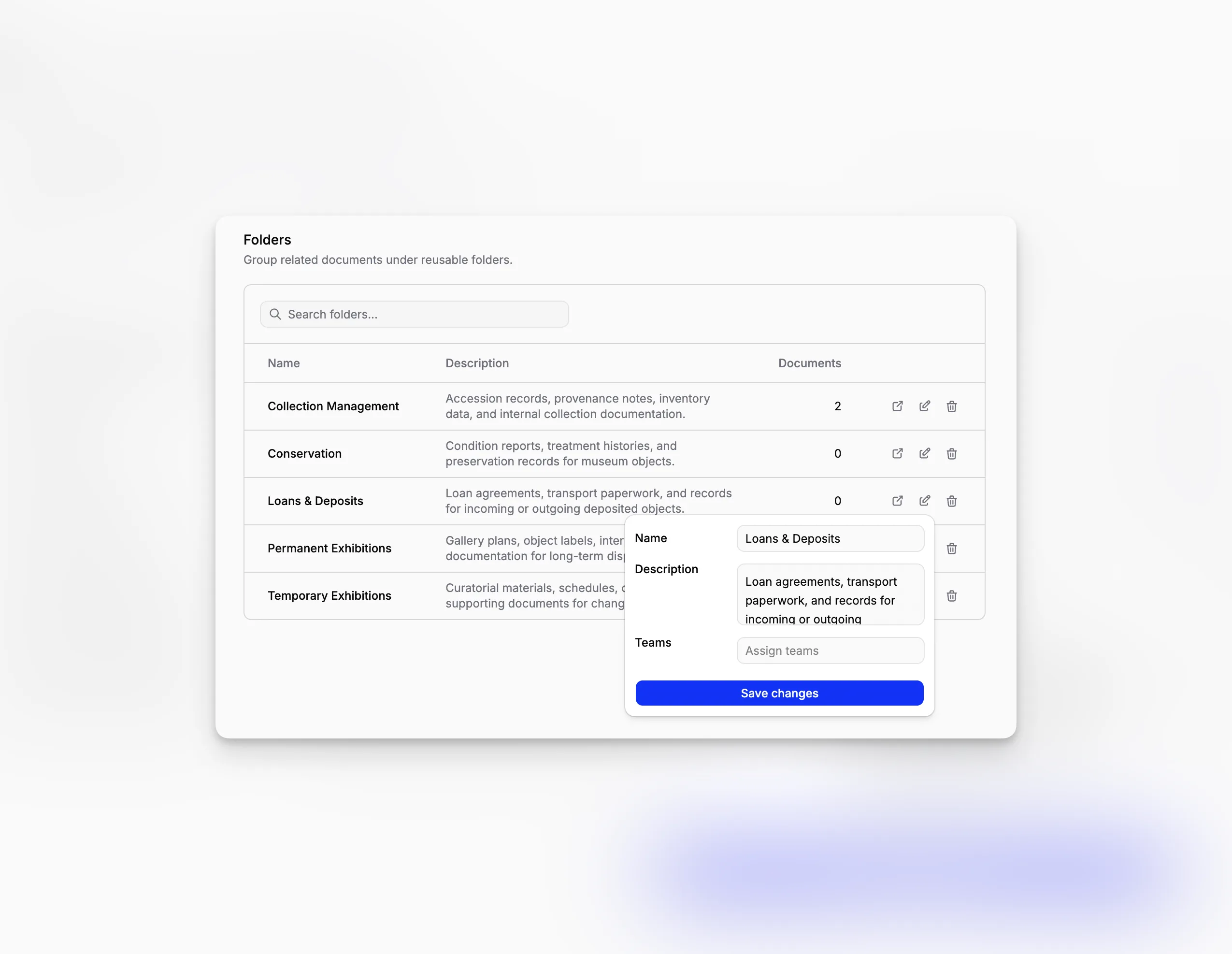 Folders
