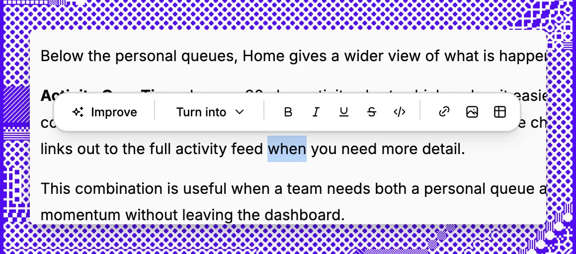 Paragraph CMS AI assistant inside the content editor